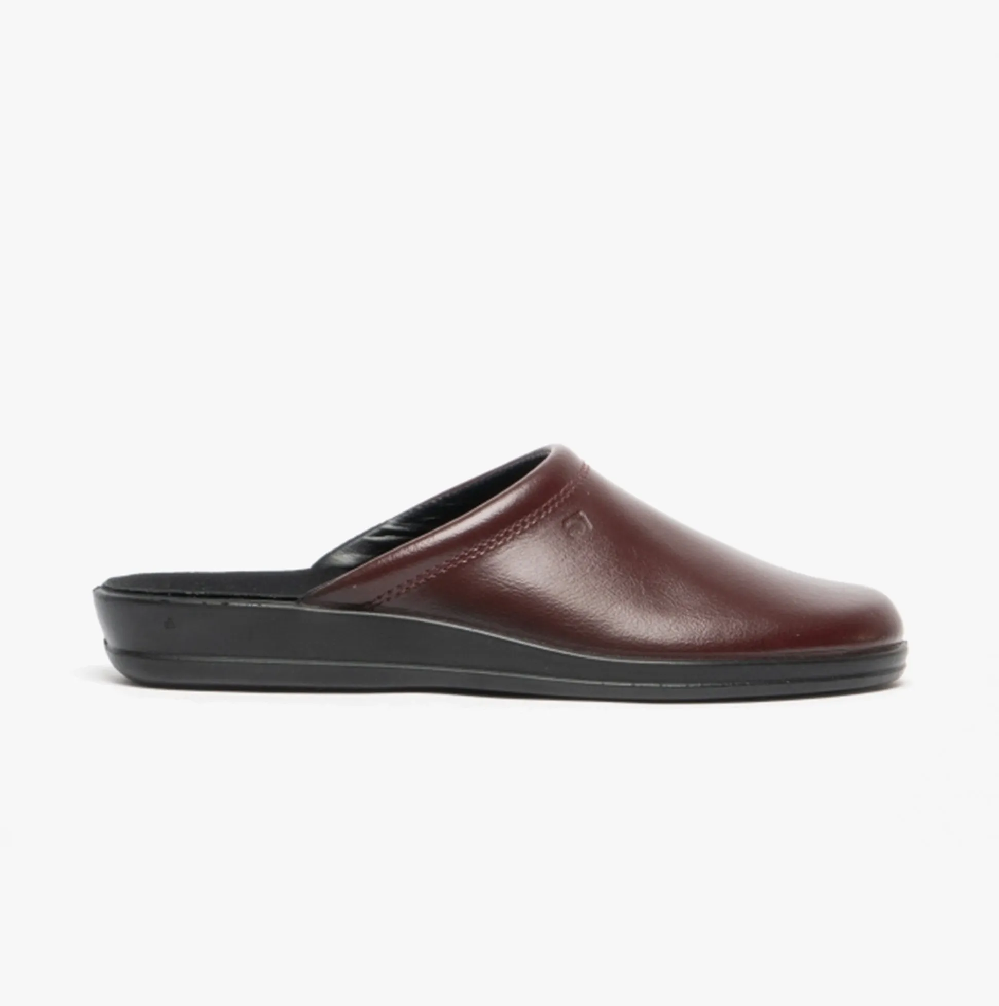 1550-48 Mens Mules Wine Red