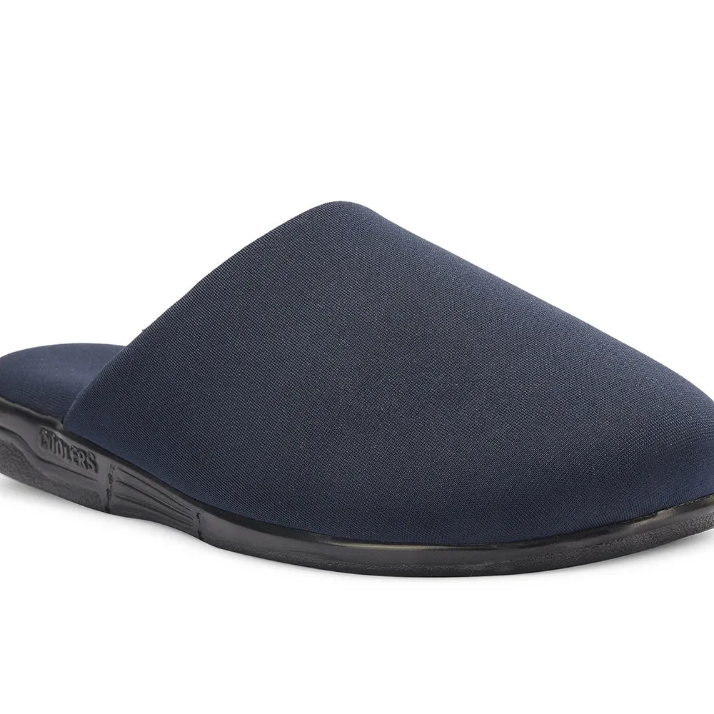 A-HA Casual Navy Blue Mule For Men M-CARPET01 By Liberty