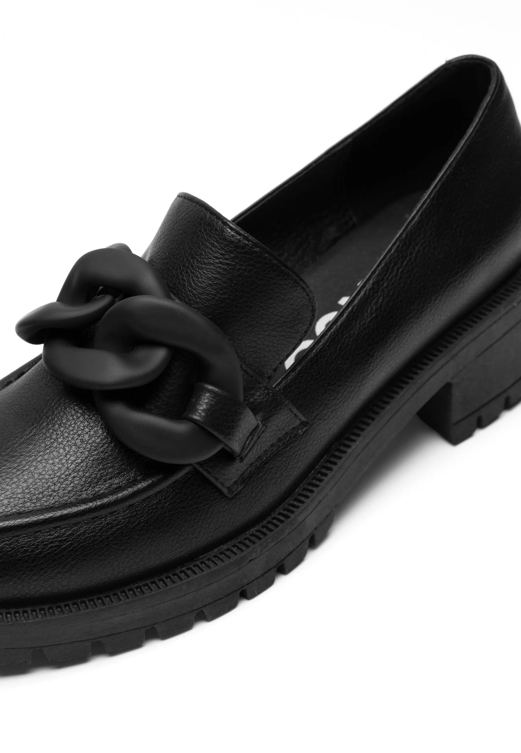 Biaclaire Black Loafers