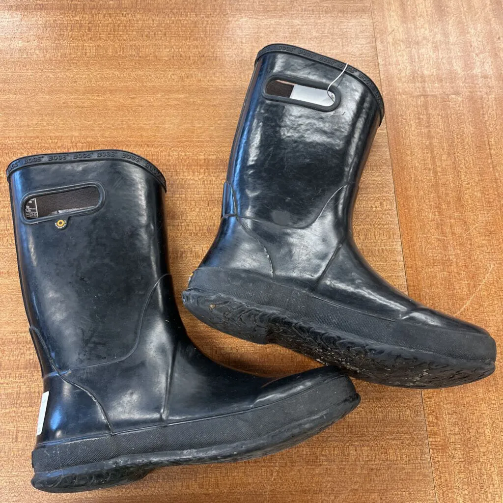 Bogs- Youth Rain Boots- MSRP $65: black-children-6