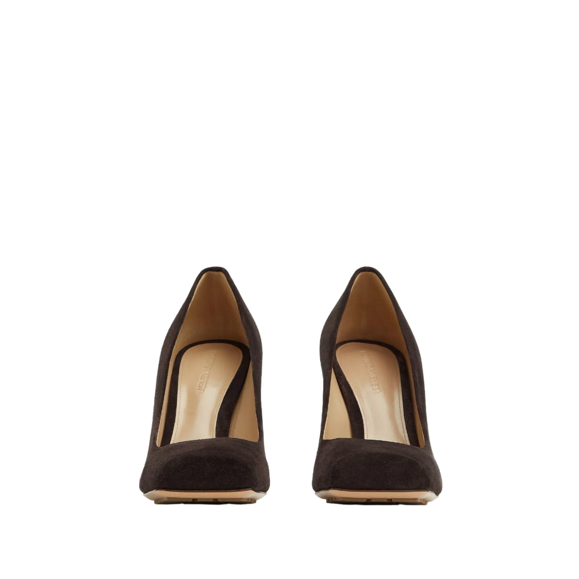 Bottega Veneta Suede Tower Pumps