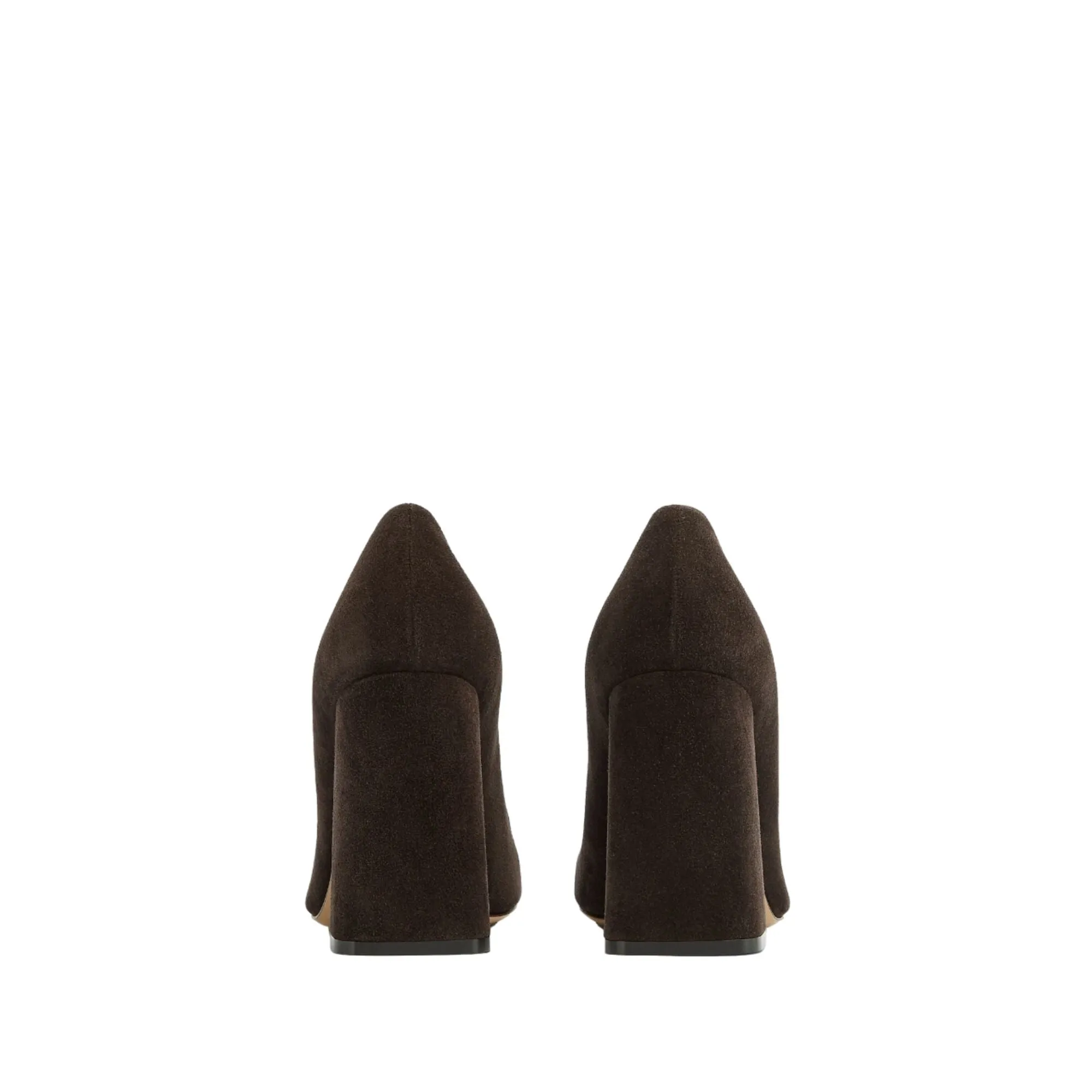 Bottega Veneta Suede Tower Pumps