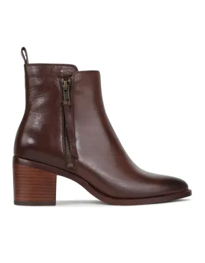 Ciara Ankle Boots Chestnut Leather