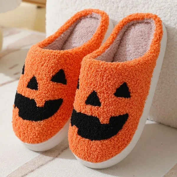 Cotton Slippers For Autumn And Winter Seasons Halloween - King Stone Brothers and Co™️