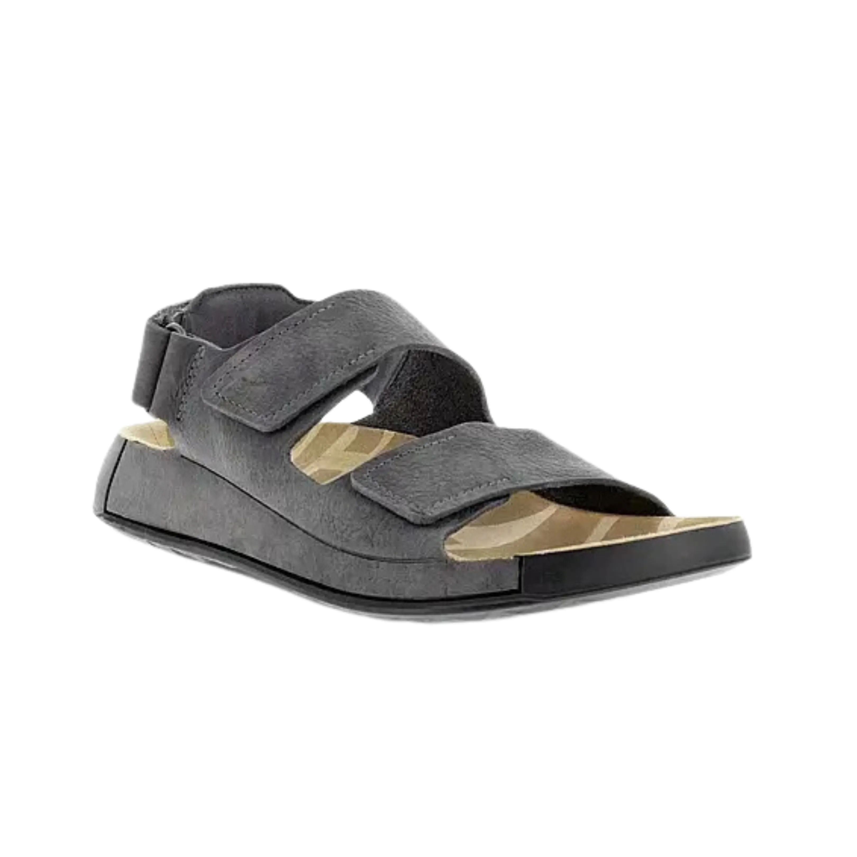 Cozmo 2 Leather Sandal - Titanium