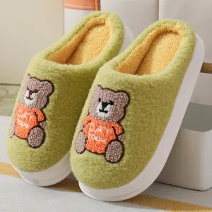 Cute Teddy bear Slippers | Warm Indoor Slippers