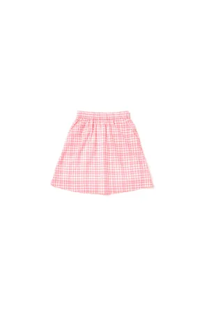 Everyday MINI Skirt - Pink Seersucker