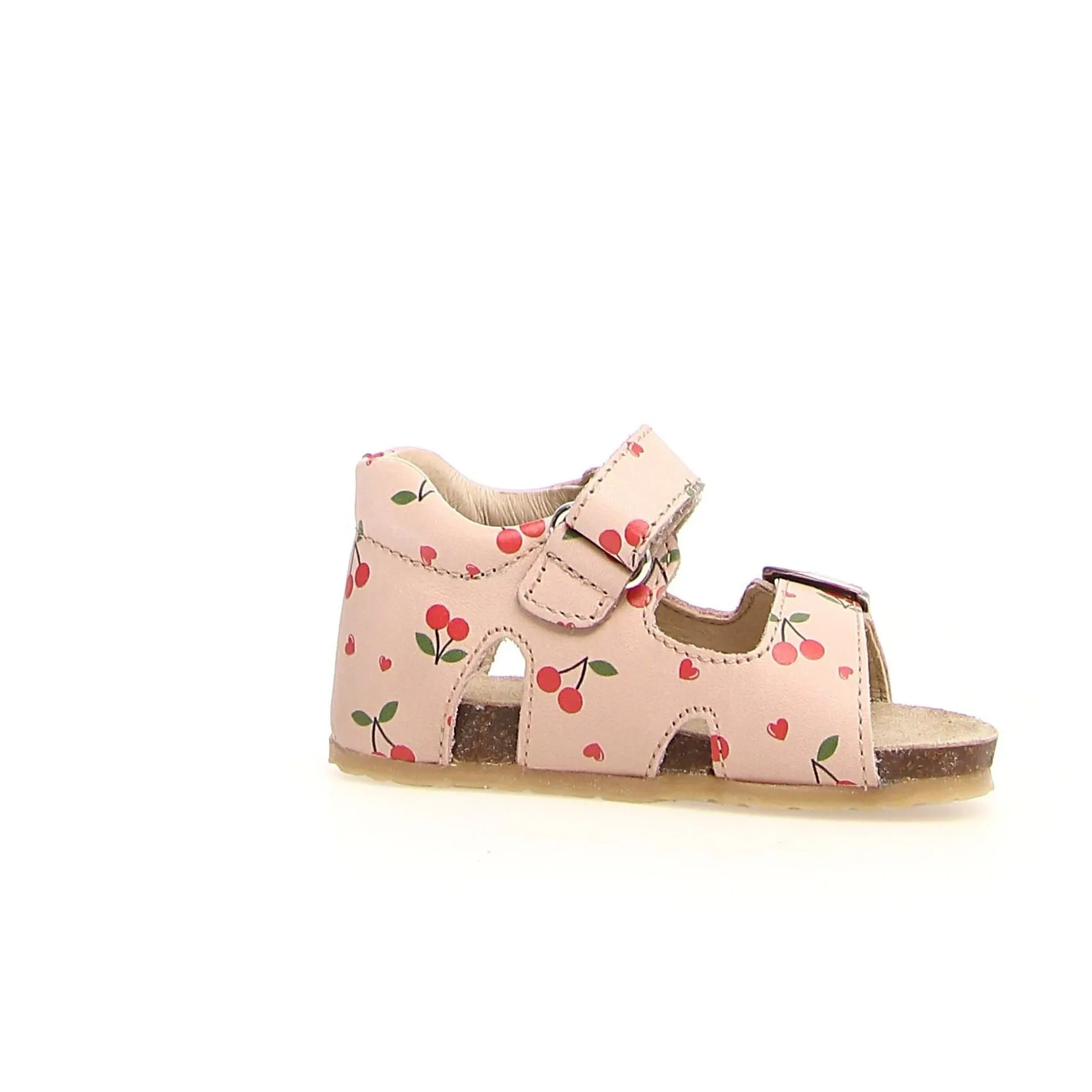 Falcotto Bea Girl's Sandals - Pretty Cherries Cipria