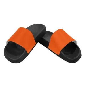 Flip-Flop Sandals, Bright Orange Women's Slides