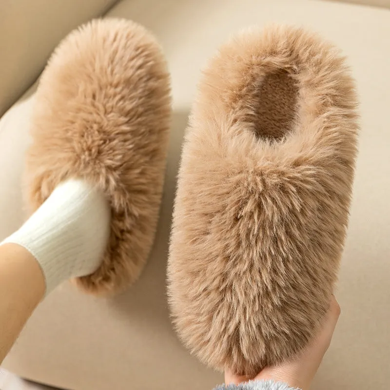 Fluffy Fuzzy Slippers for Women