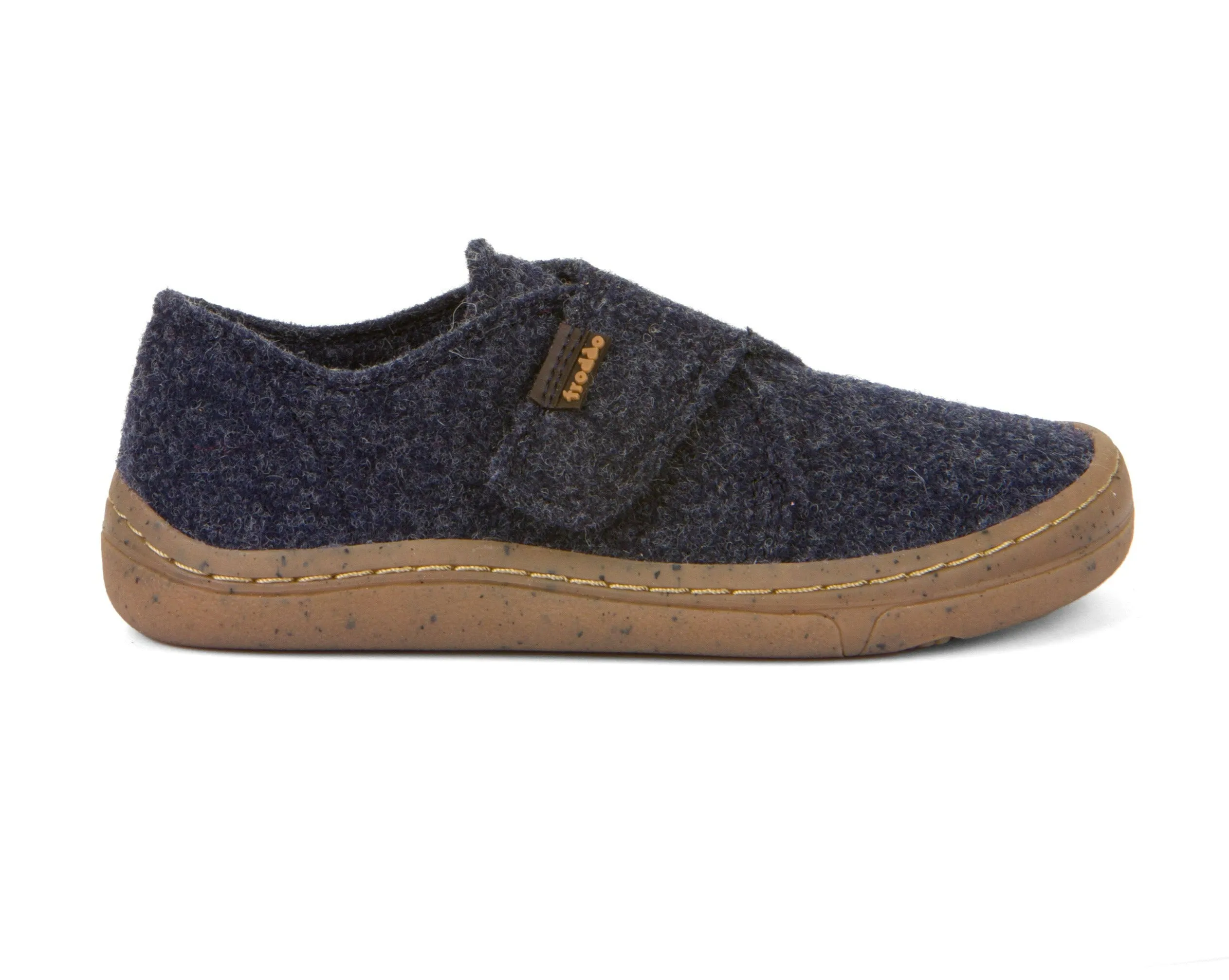 Froddo Kid's Barefoot Wool Slippers - Navy