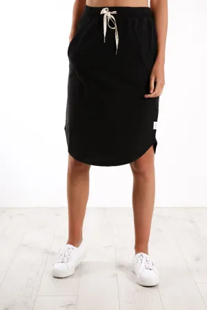 Fundamental Isla Skirt Washed Black