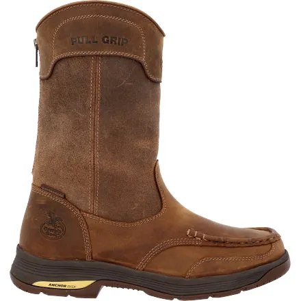 Georgia GB00549 Men's 11" Athens SuperLyte Soft Toe Waterproof Pull-On Work Boot (SHOP IN-STORES TOO)