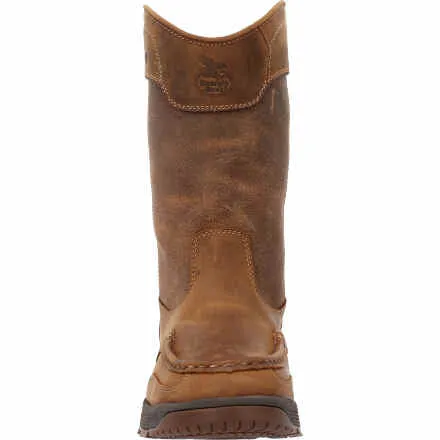 Georgia GB00549 Men's 11" Athens SuperLyte Soft Toe Waterproof Pull-On Work Boot (SHOP IN-STORES TOO)