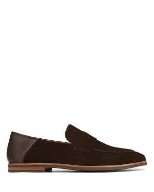 Giacomo Dark Brown Suede