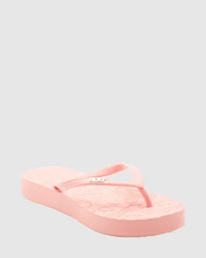 Girls 8-16 Viva Platform Thongs