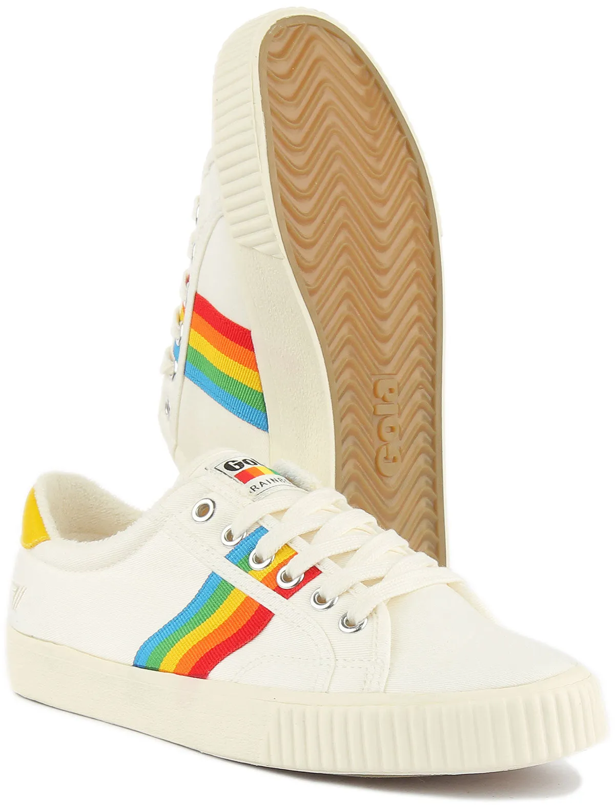 Gola Classics Tennis Mark Cox In Off White For Women