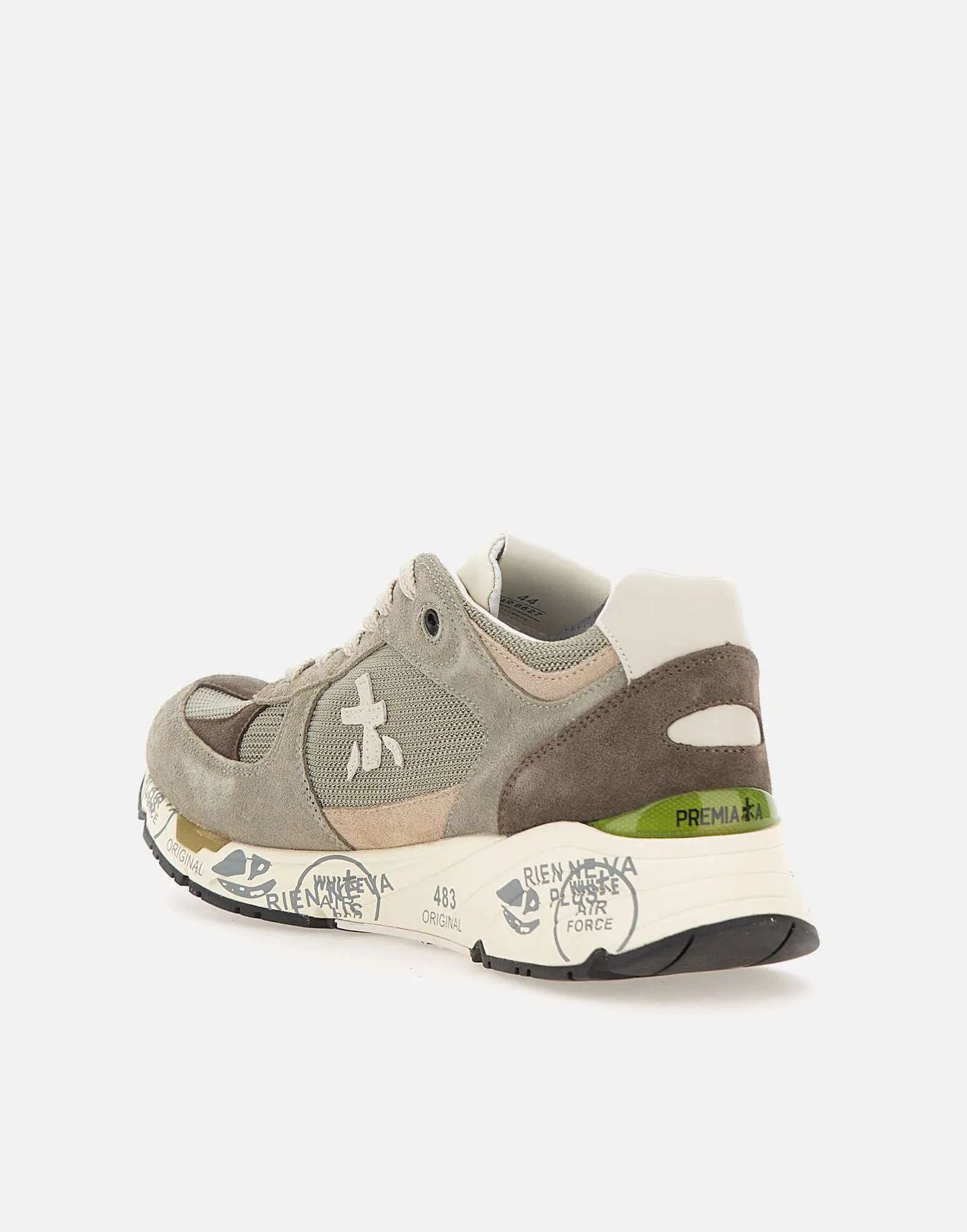 Grey and Taupe Vintage Sneakers