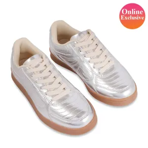 Hamster London Haven Kicker Party Silver Sneakers