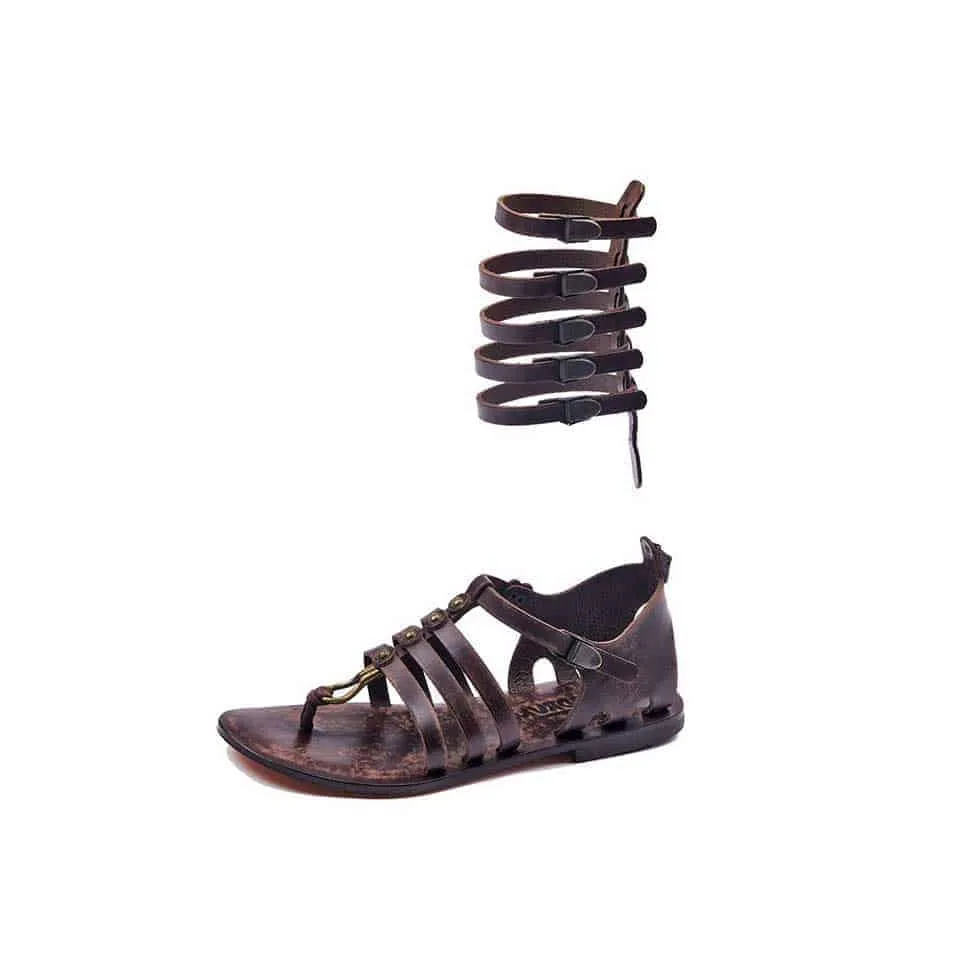 Handmade Leather Gladiator Sandals 613