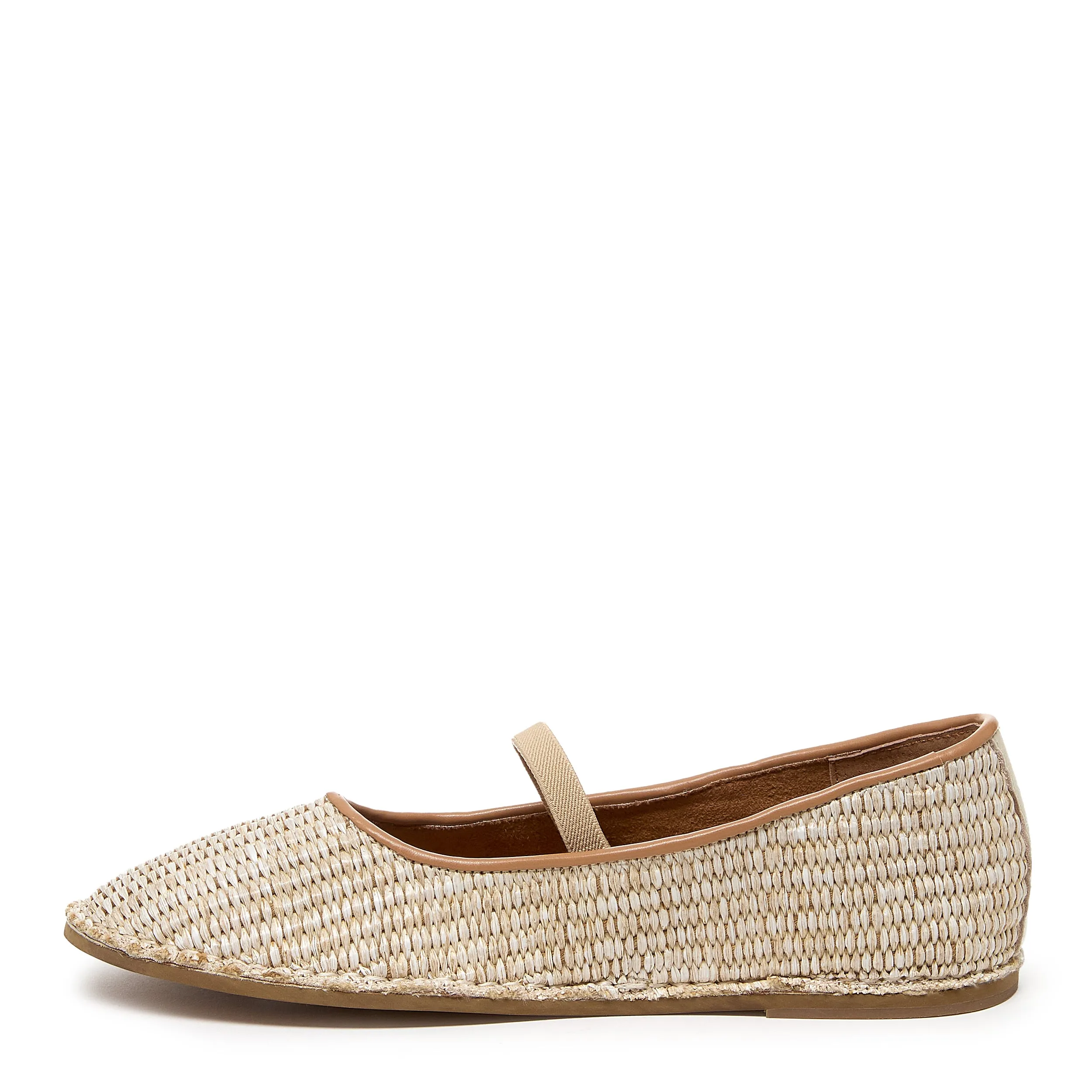 Harper Raffia Mary Jane Flats