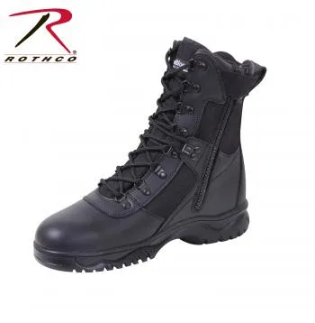 Insulated 8 Inch Side Zip Tactical Boot