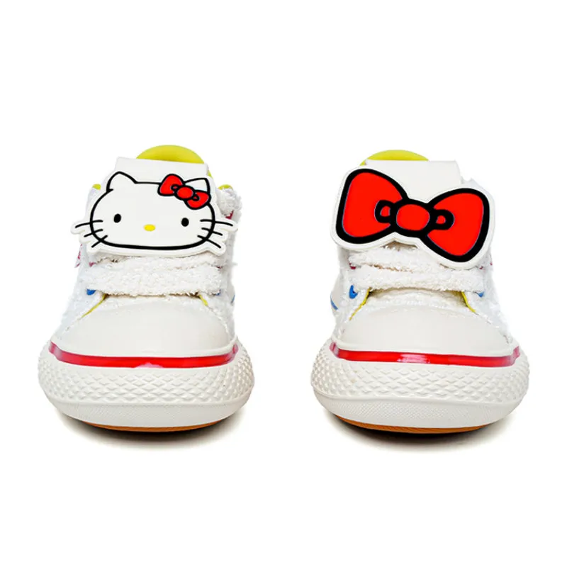 Kitty Casual White Big Head Platform Shoes KI635