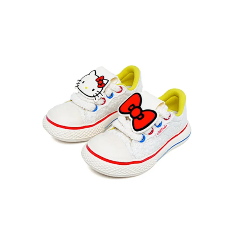 Kitty Casual White Big Head Platform Shoes KI635