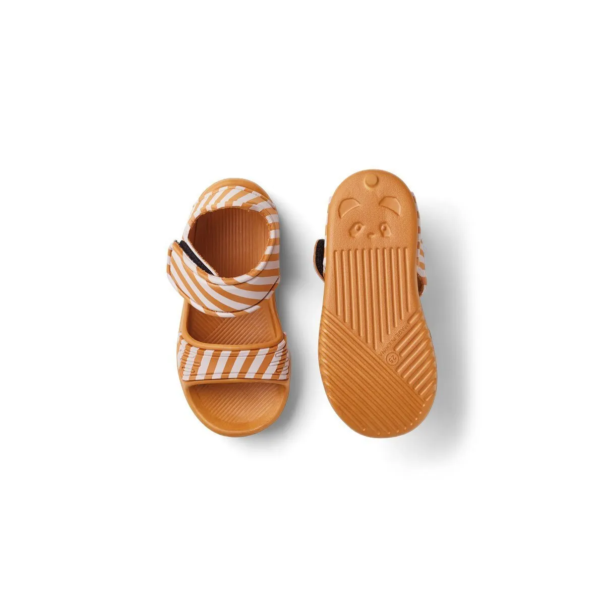 Liewood Blumer Sandals in Mustard Stripe