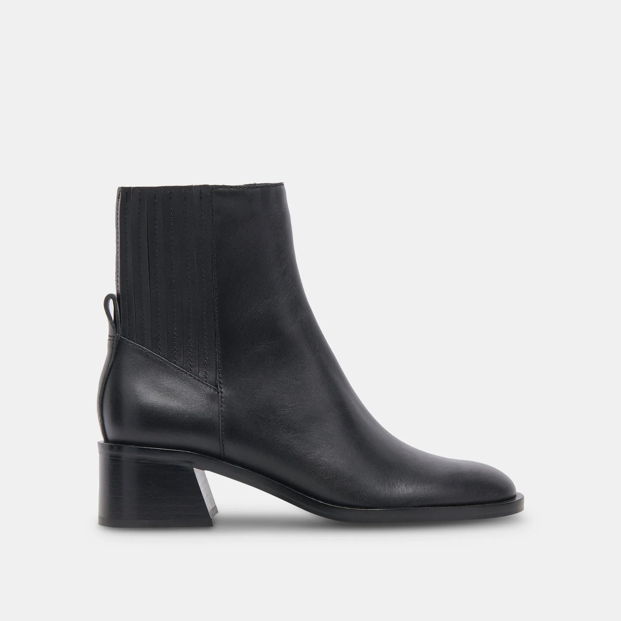 LINNY H2O BOOTS BLACK LEATHER