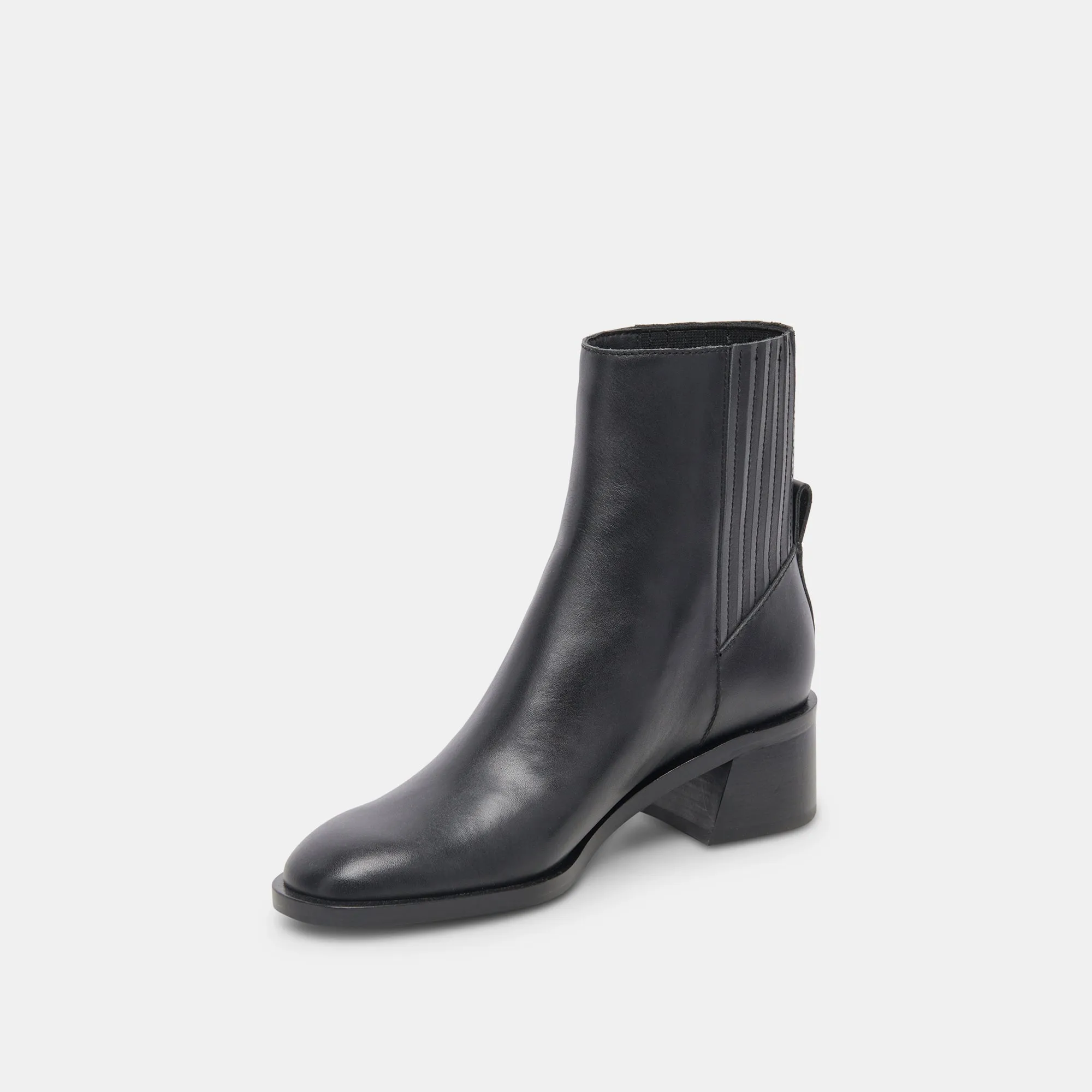 LINNY H2O BOOTS BLACK LEATHER