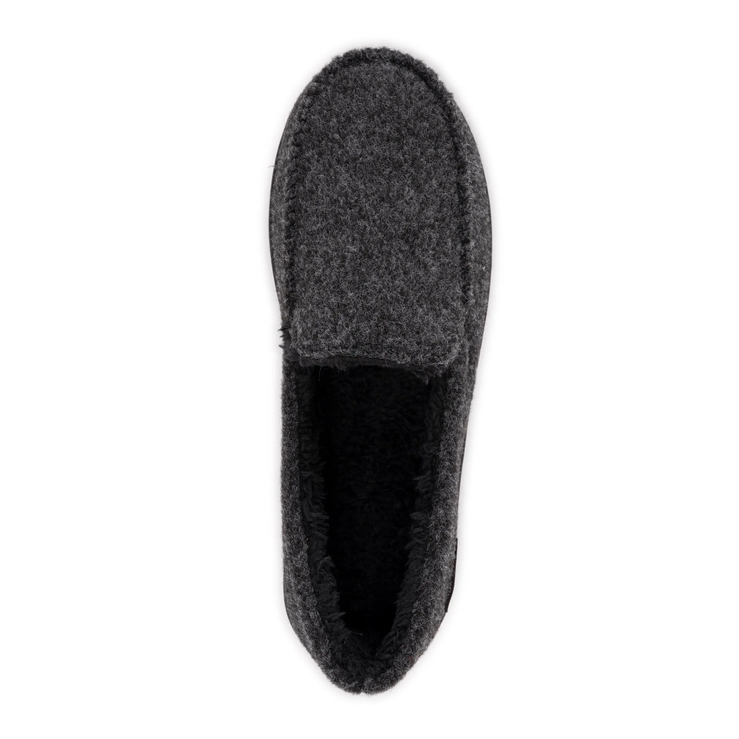 Men's Faux Wool Moccasin Slippers