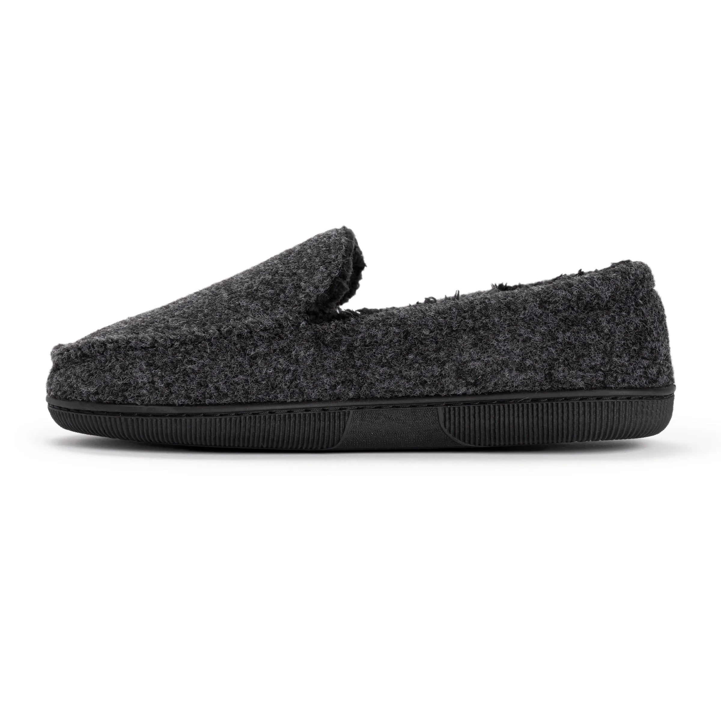 Men's Faux Wool Moccasin Slippers