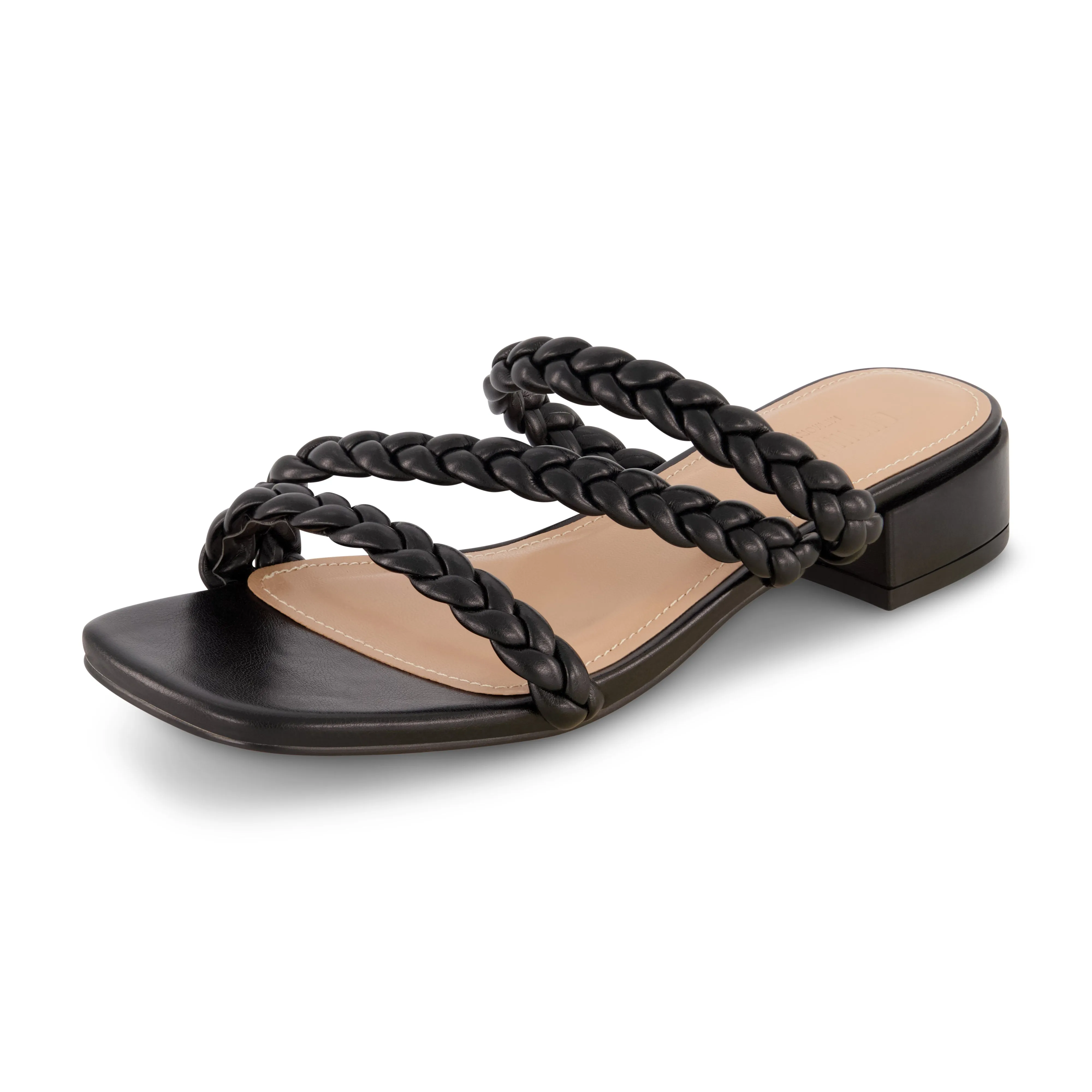 Newton Braided Block Heel Sandal