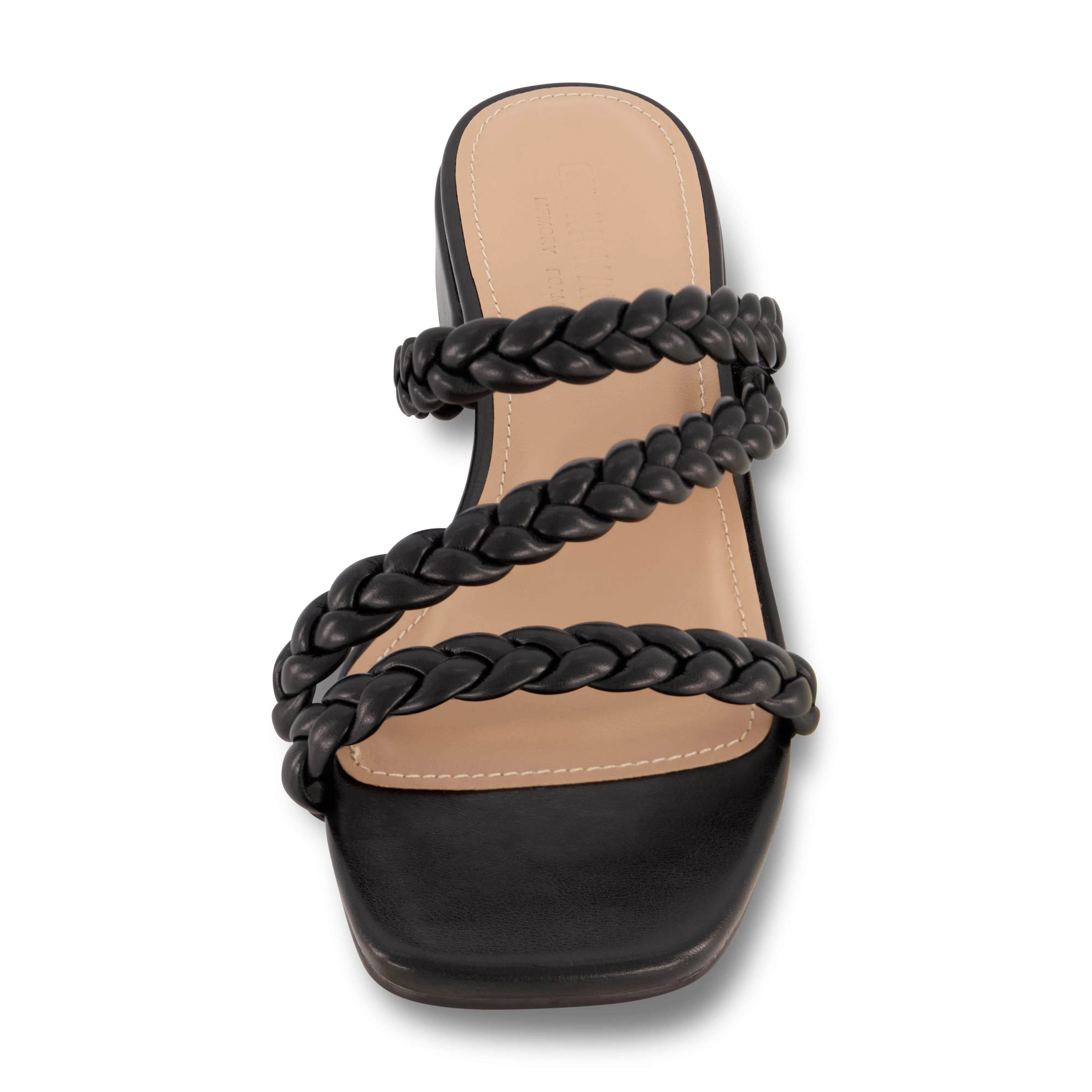 Newton Braided Block Heel Sandal