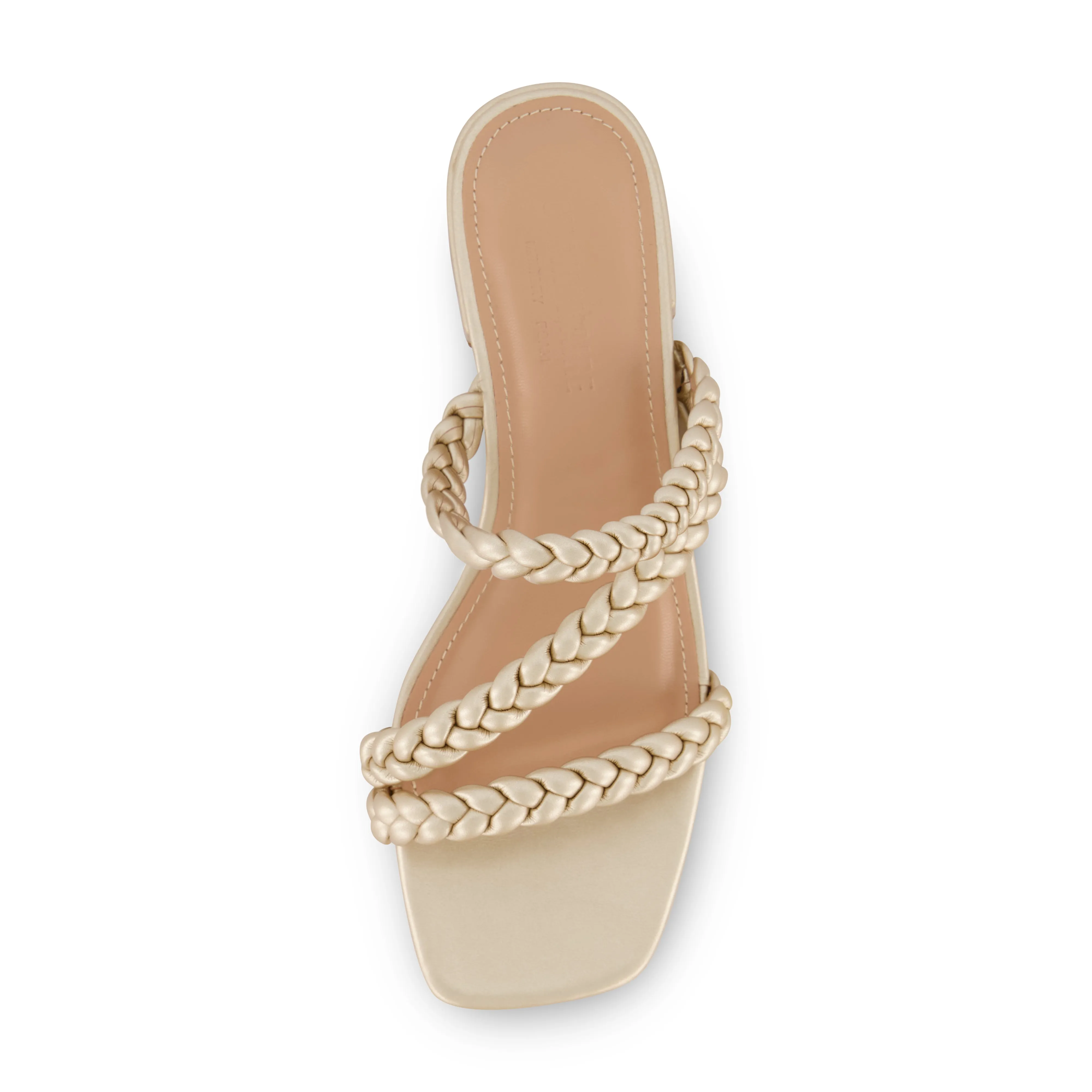 Newton Braided Block Heel Sandal