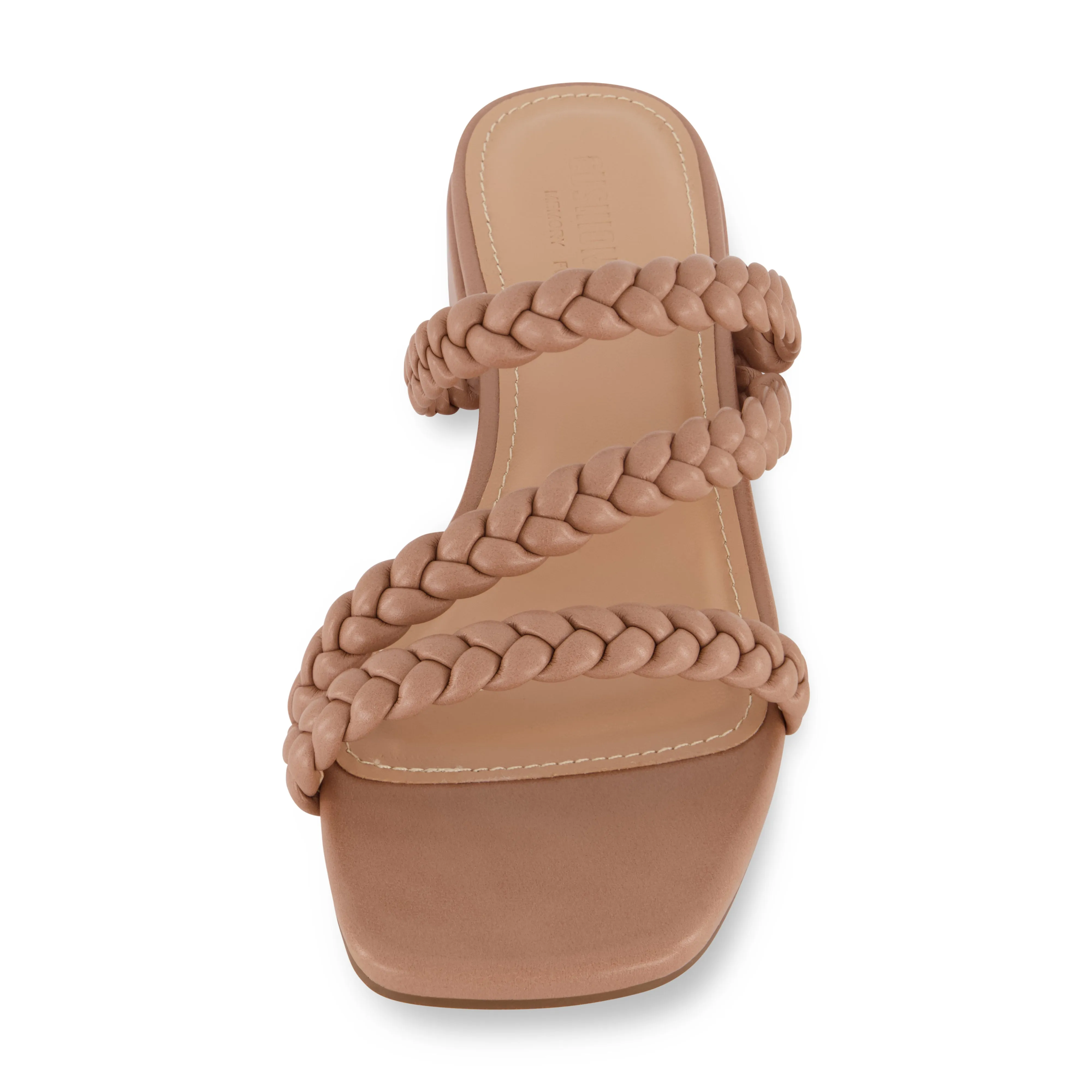 Newton Braided Block Heel Sandal