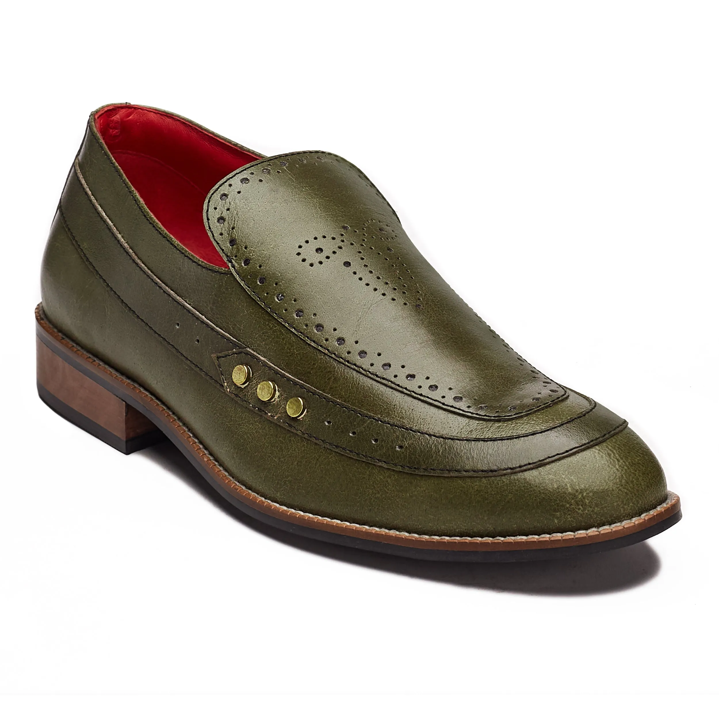 Nizam Loafers Men – Olive