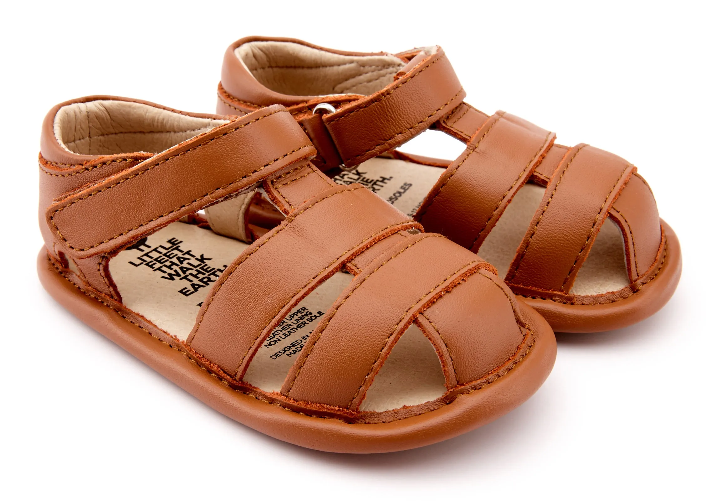 Old Soles Boy's and Girl's 118 Sandy Sandal Sandals - Tan