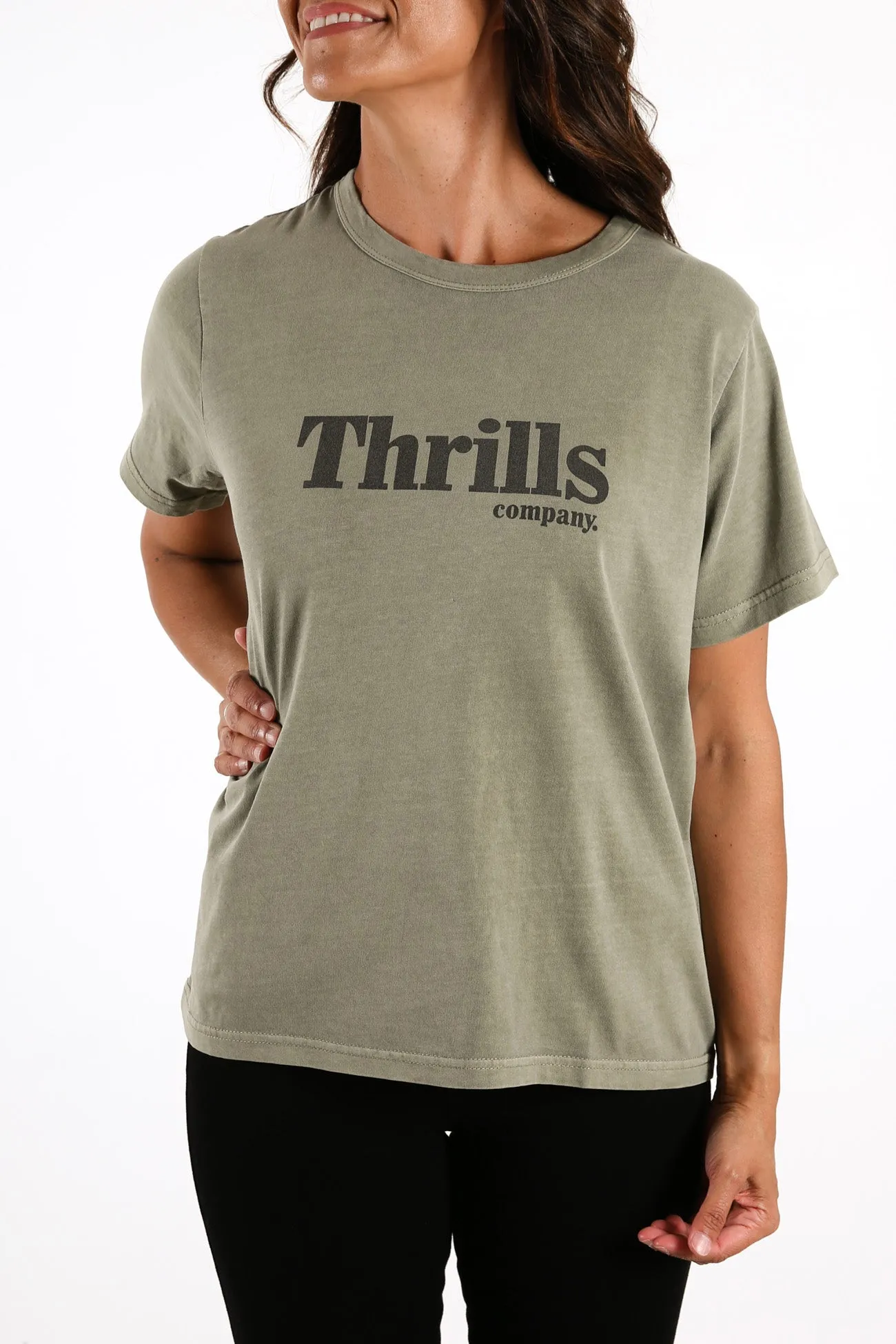 Ops Relax Fit Tee Dusk Green