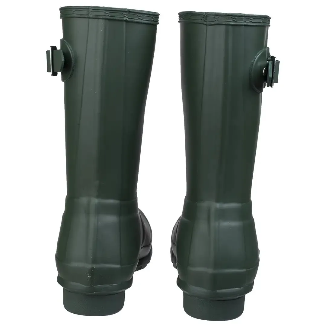 Original Short Wellington Boots Hunter Green by Hunter