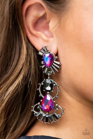 Paparazzi Ultra Universal - Pink Earrings