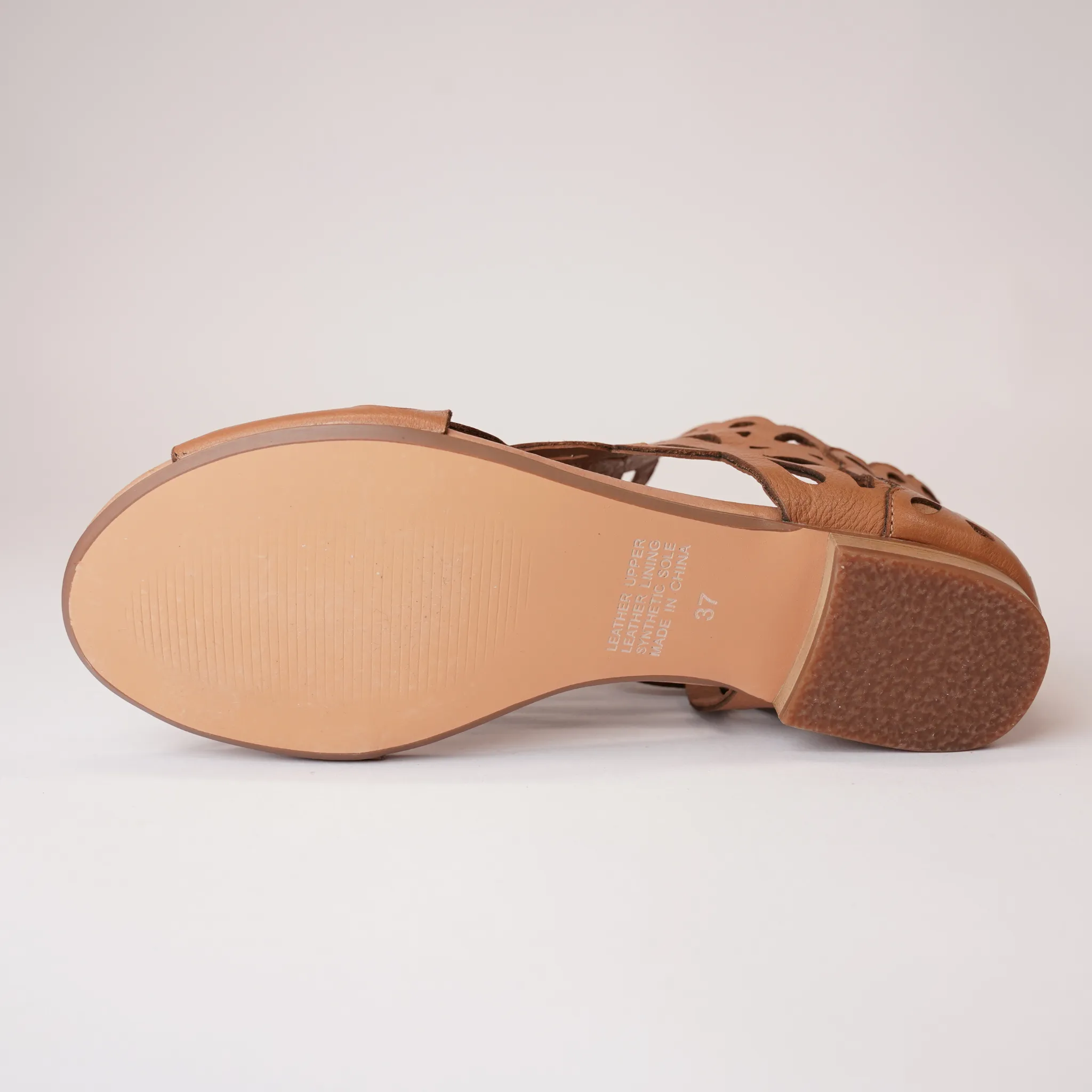 Pietro Tan Leather Sandals