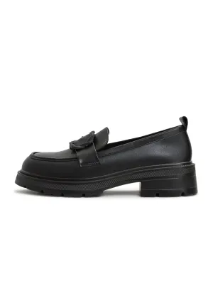 Platform Loafers Sari - Black