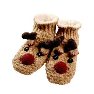 Reindeer Slippers