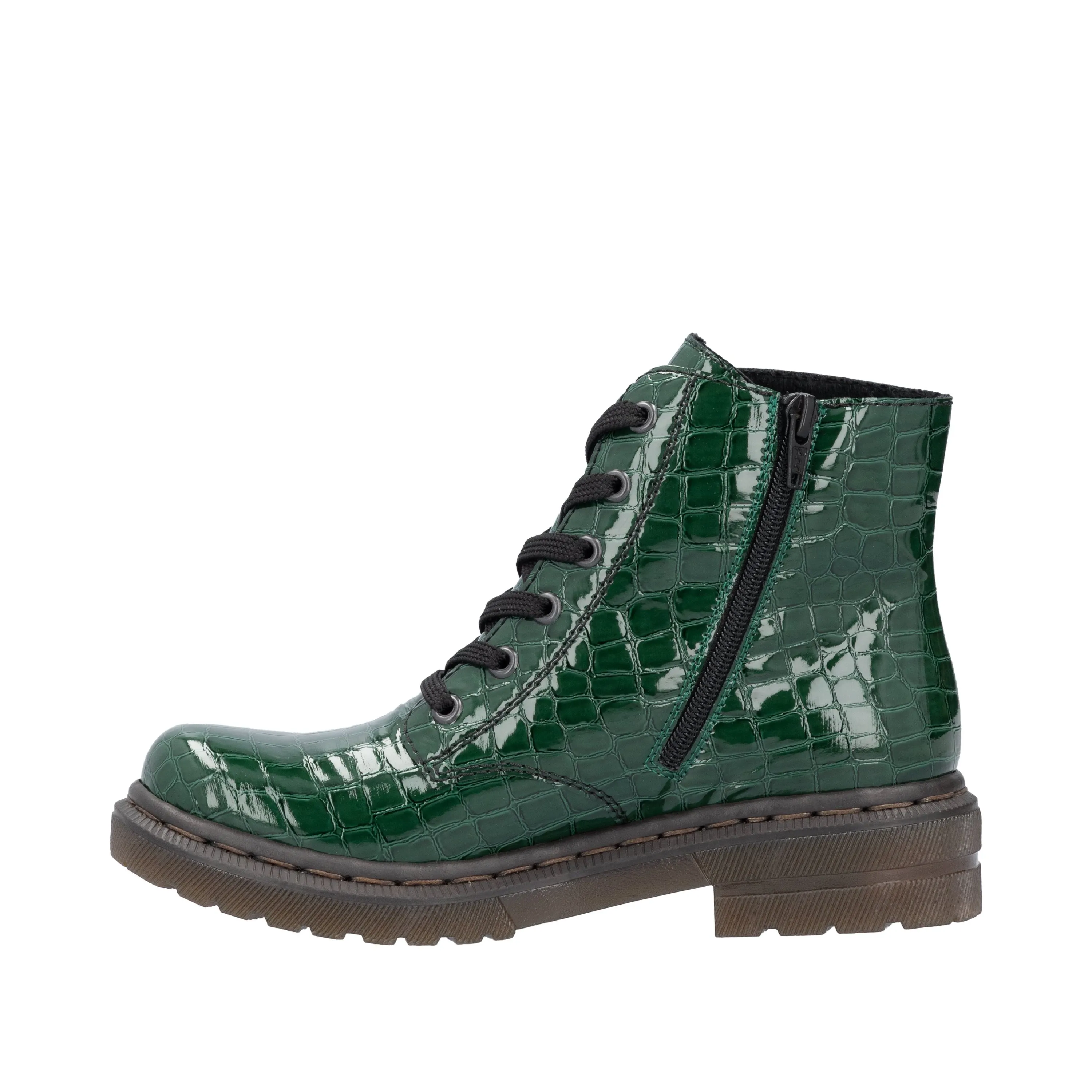 Rieker Womens Boot 78240-54 Green