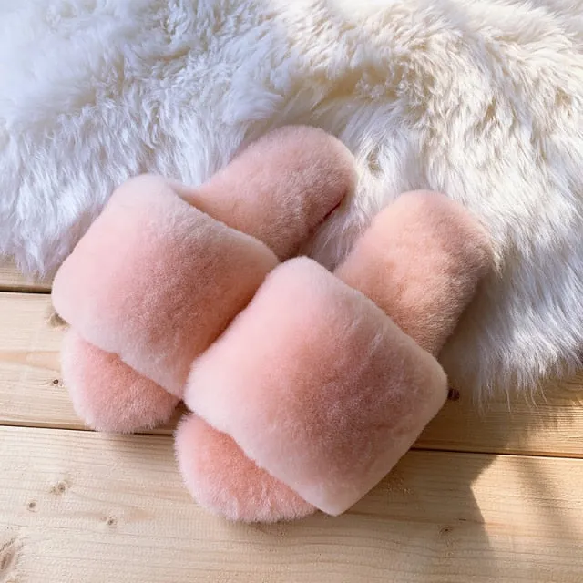 Shearling Slippers