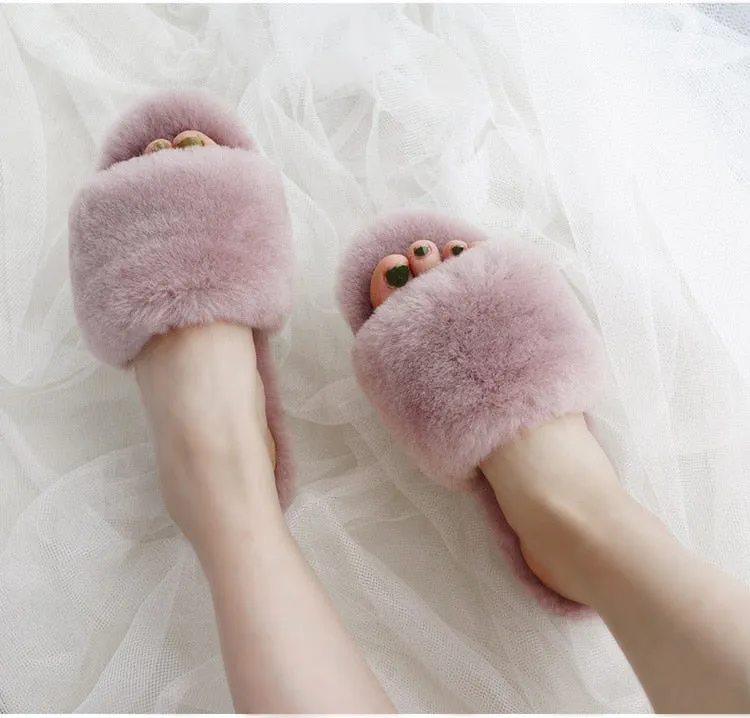 Shearling Slippers