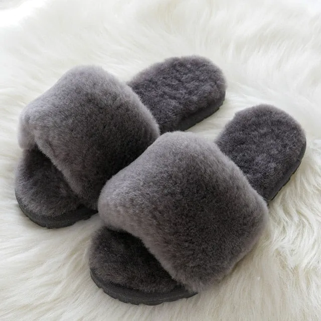 Shearling Slippers