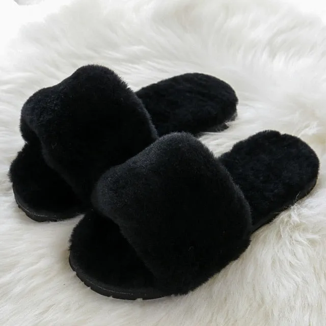 Shearling Slippers